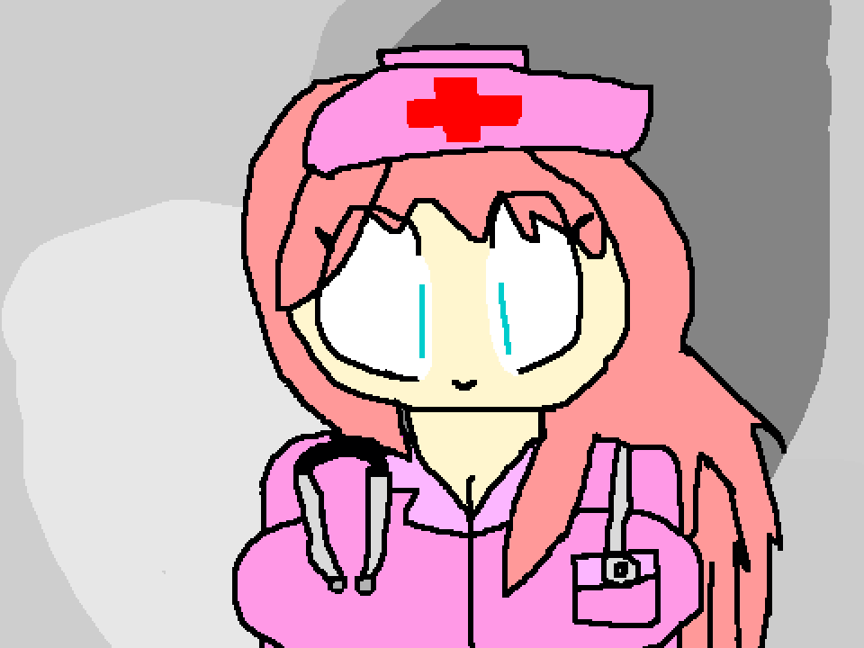 Luka Megurine as a nurse.